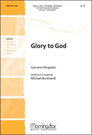 Glory to God Two-Part choral sheet music cover Thumbnail